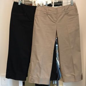 Loft Petite dress crop pant